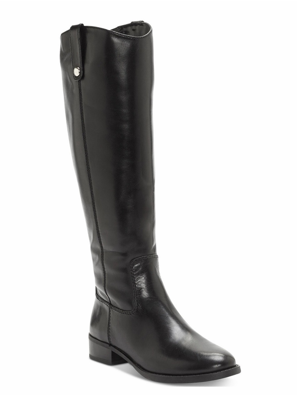 INC International Concepts Women's Black Over-the-Knee Riding Boots